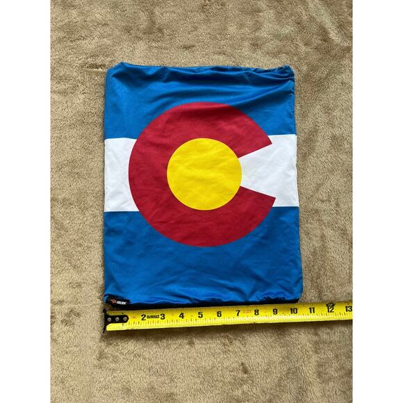 Celtek‎ Colorado State Flag Neck Warmer Gaiter Unisex One Size - Picture 5 of 6